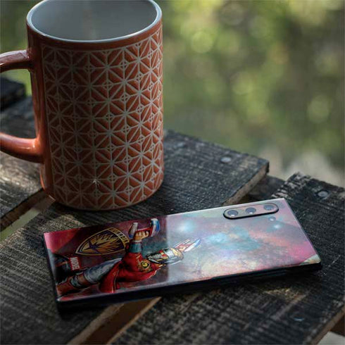 Marvel Star-Lord Cosmic Commander Galaxy Note 10 Skin